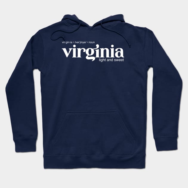 Virginia Pipe Tobacco Hoodie by Eugene and Jonnie Tee's